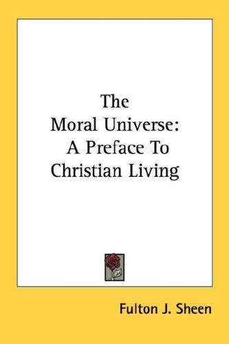 Cover of The moral universe