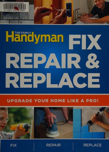 Cover of Fix, Repair & Replace