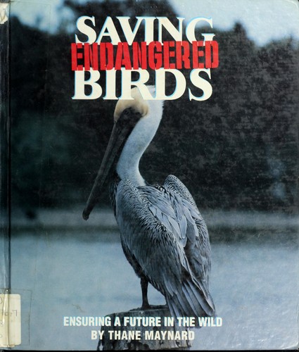 Cover of Saving endangered birds