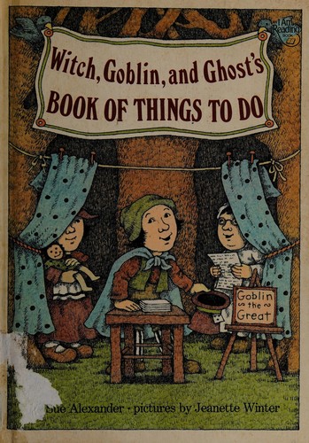 Cover of Witch, Goblin, and Ghost's book of things to do