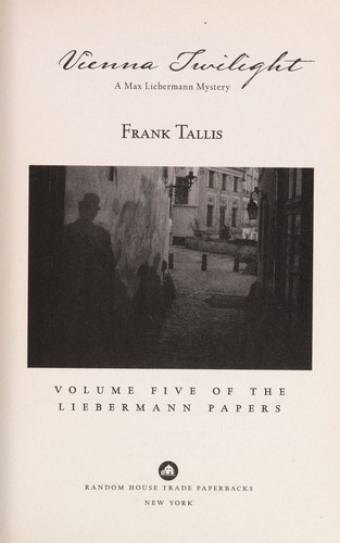 Cover of Vienna twilight
