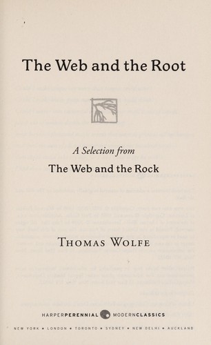 Cover of The web and the root