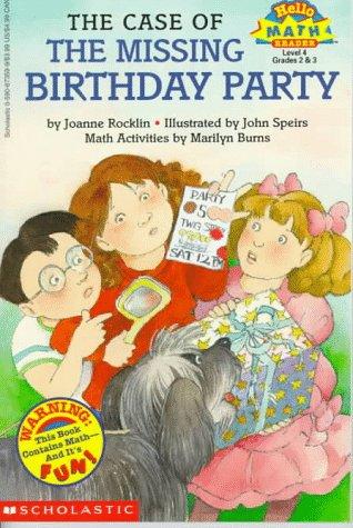 Cover of The case of the missing birthday party