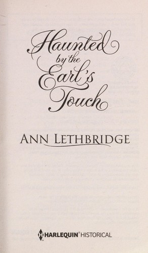 Cover of Haunted by the earl's touch