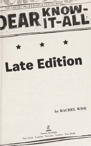 Late edition
