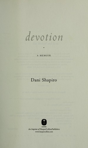 Cover of Devotion: A Memoir