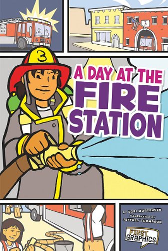 Cover of Day at the Fire Station, A