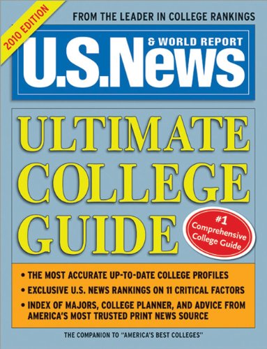 U.s. News & World Report Ultimate College Guide 2010