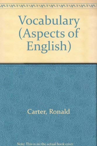 Cover of Vocabulary: Applied Linguistic Perspectives