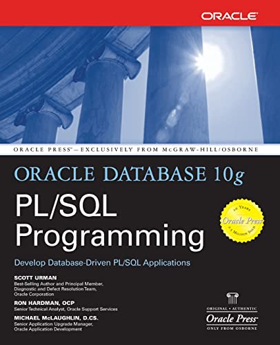 Cover of Oracle Database 10g PL/SQL Programming