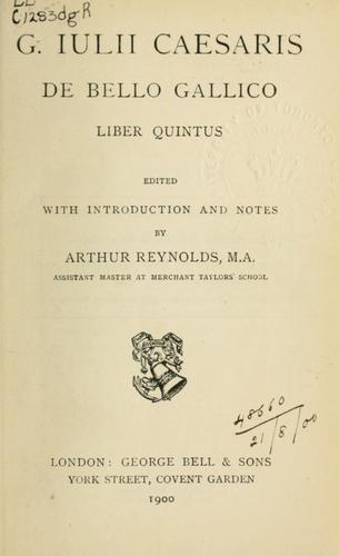 De bello Gallico, liber quartus