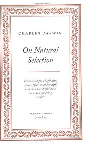 Cover of On Natural Selection