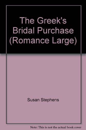 Cover of The Greek's Bridal Purchase