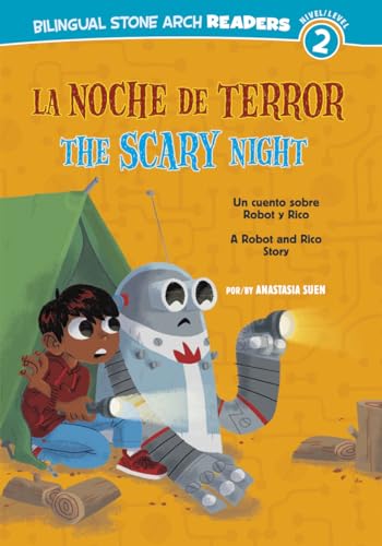 Cover of La/ Noche de Terror/Scary Night: Un cuento sobre Robot y Rico/A Robot and Rico Story