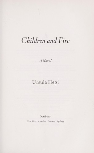 Cover of Children and Fire