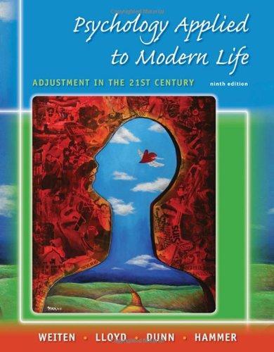 Book cover for Psychology Applied to Modern Life: Adjustment in the 21st Century