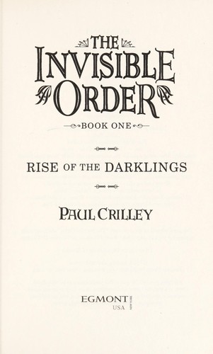 Cover of Rise of the Darklings