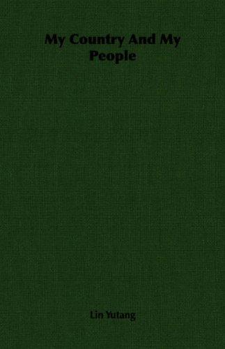 Cover of My Country And My People