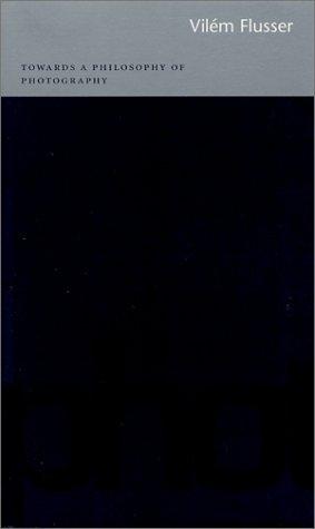 Cover of Towards a Philosophy of Photography
