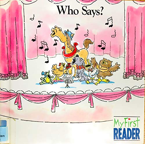Cover of Who Says?