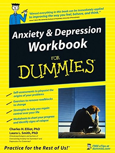 Cover of Anxiety and Depression Workbook for Dummies