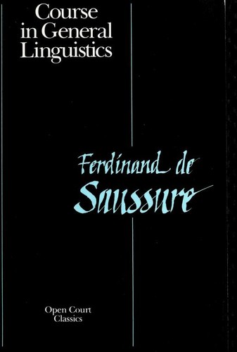 Cover of Course in General Linguistics