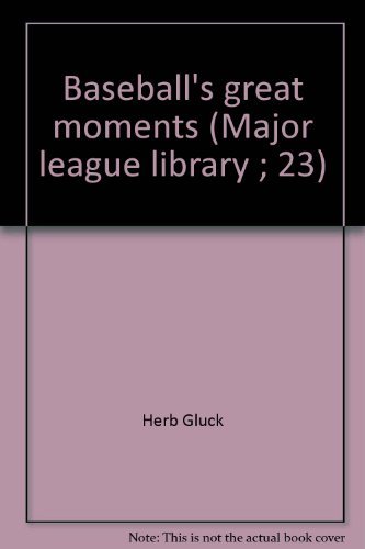 Cover of Baseball's great moments