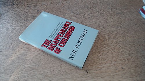 Cover of The Disappearance Of Childhood