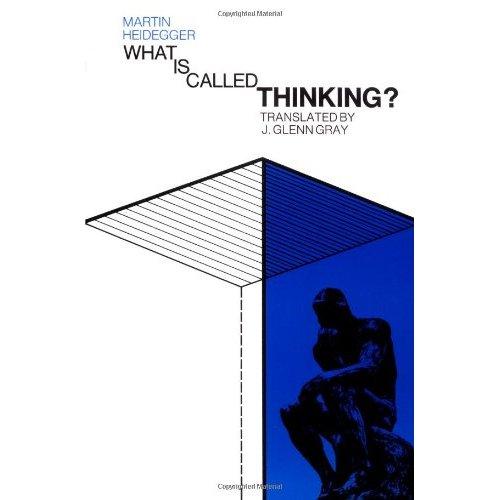 Cover of What is called thinking?