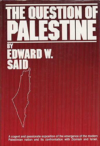 Cover of The Question of Palestine