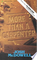 Cover of More Than a Carpenter