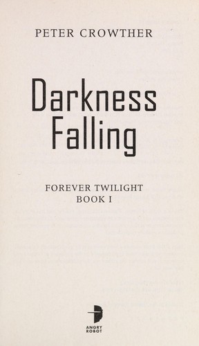 Cover of Darkness Falling