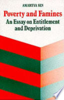 Cover of Poverty and Famines