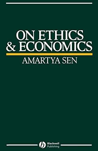 On ethics and economics
