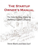 Book cover for The Startup Owner's Manual