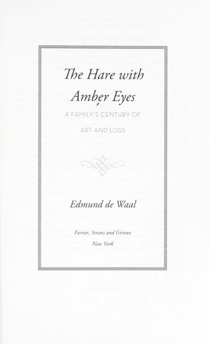 The Hare with Amber Eyes