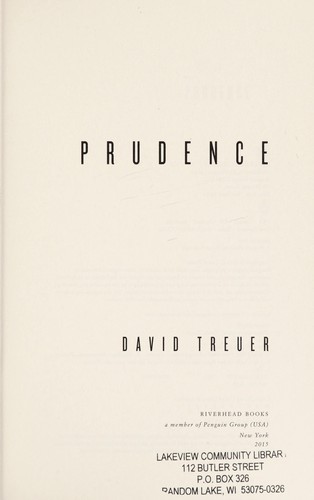 Prudence A Novel