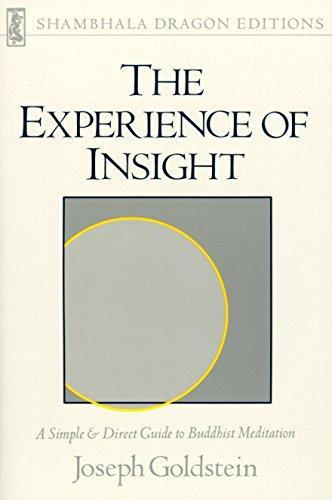 Cover of Experience of Insight (Shambhala Dragon Editions)