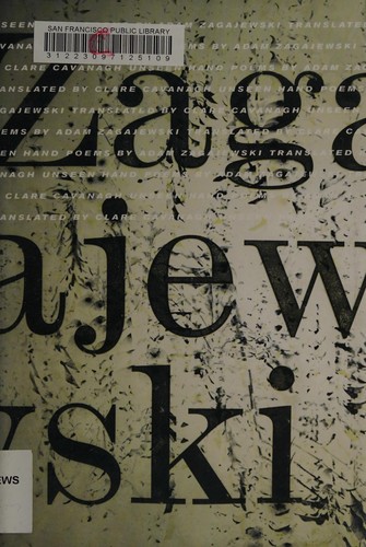 Cover of Unseen Hand: Poems