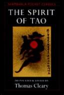 Cover of THE SPIRIT OF TAO