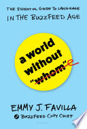 Cover of A World Without "Whom"