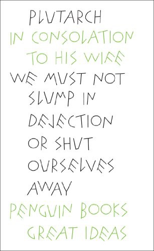 Cover of In Consolation to His Wife