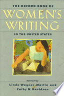 Cover of The Oxford Book of Women's Writing in the United States