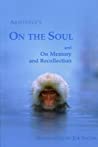 Cover of On the Soul and on Memory and Recollection
