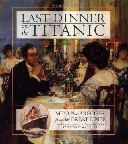 Cover of Last dinner on the Titanic