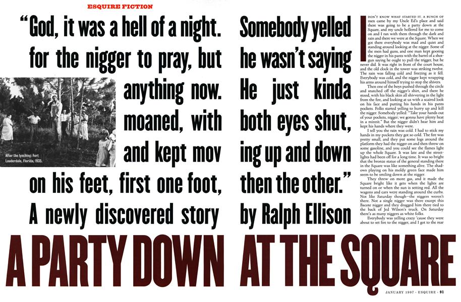 A Party Down at the Square