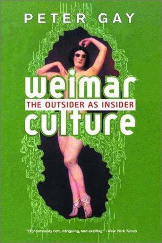 Cover of Weimar Culture