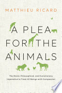 Cover of A Plea for the Animals