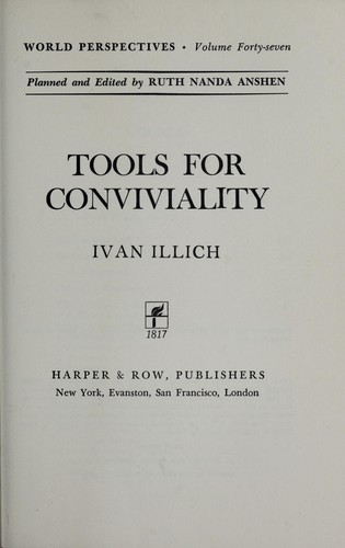Tools for Conviviality