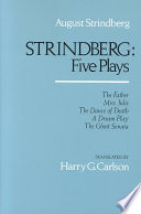Cover of Strindberg, Five Plays